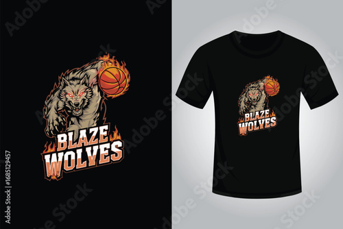 BASKETBALL STREETWEAR T SHIRT DESIGN
