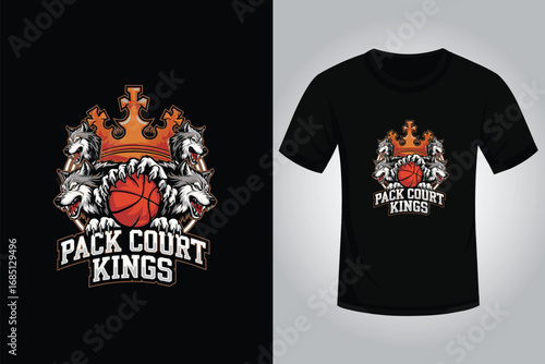 BASKETBALL STREETWEAR T SHIRT DESIGN