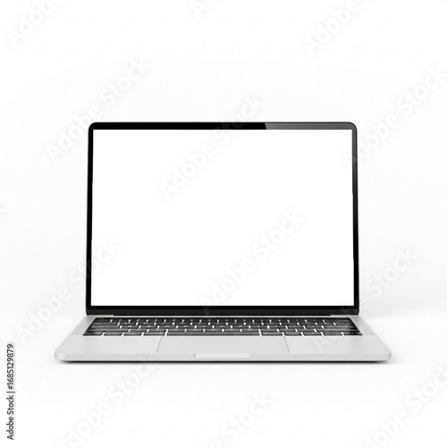 Laptop with Screen Transparent Background