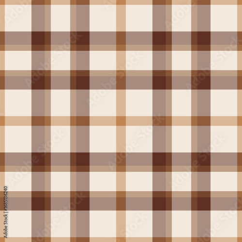 Dye texture background check, inspiration vector seamless textile. Factory plaid pattern tartan fabric in pastel and orange colors.