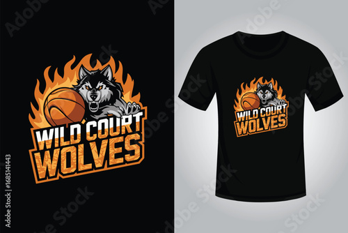 BASKETBALL STREETWEAR T SHIRT DESIGN