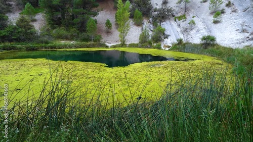 Landscape at the natural monument of 