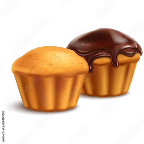 vector illustration of bakery sweet