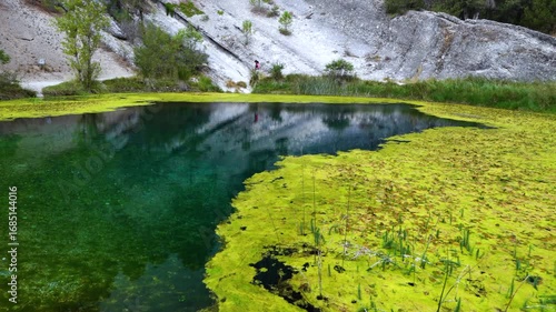Landscape at the natural monument of 