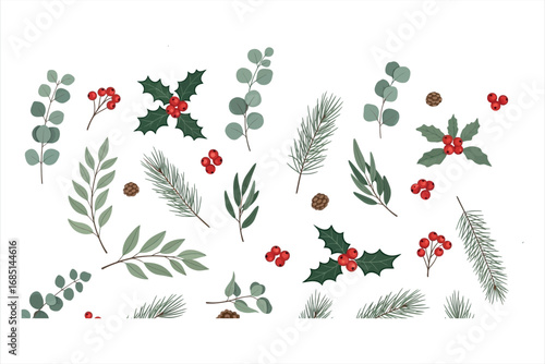 Botanical Winter Holiday Set