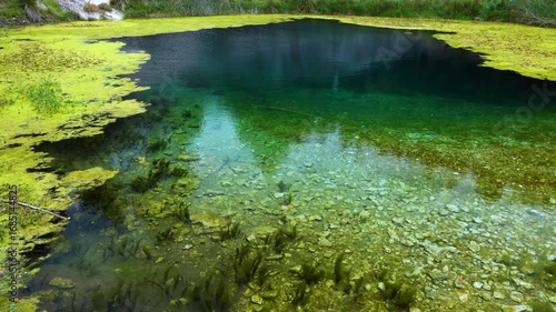 Landscape at the natural monument of 