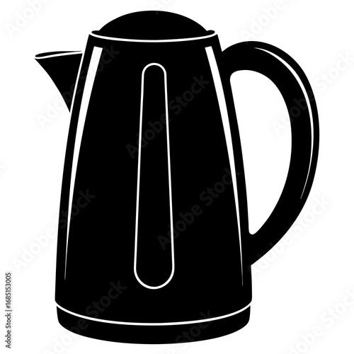electric kettle black victor design