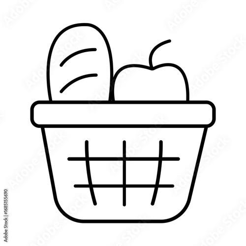 Food Donation icon. Vector icon design