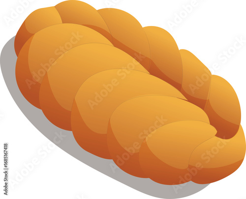 vector illustration of bakery item