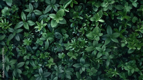 Wallpaper Mural Green Leafy Plants Torontodigital.ca