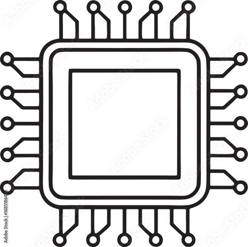 Microchip Illustration