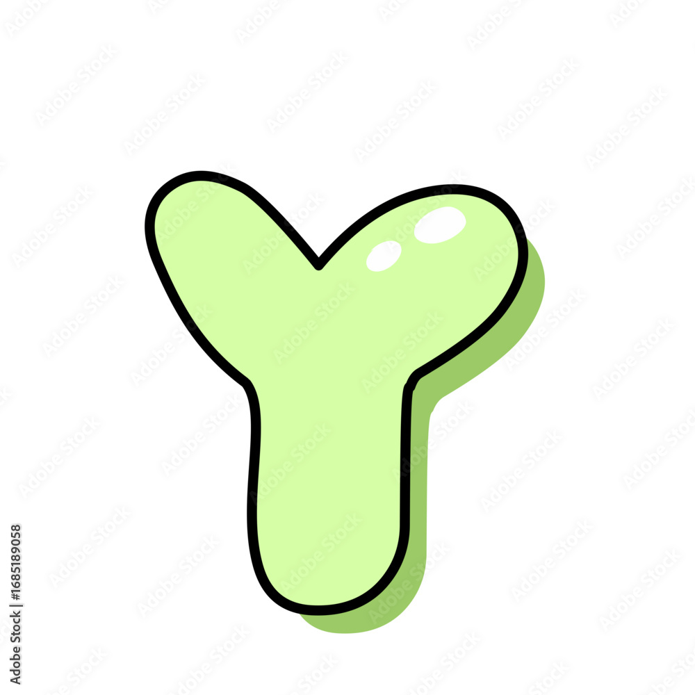 Fototapeta premium alphabet vector