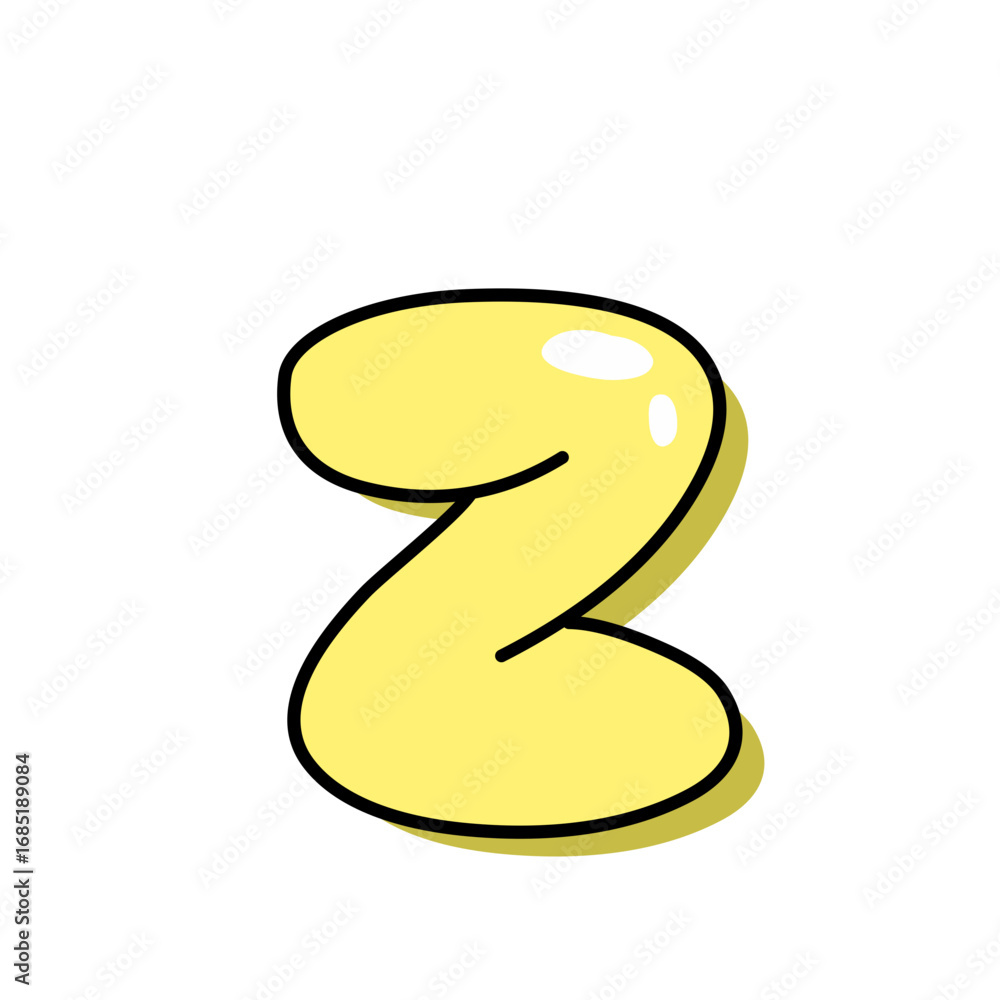 Fototapeta premium alphabet vector