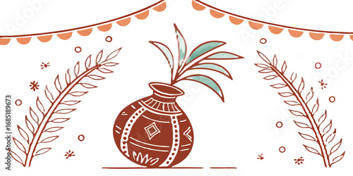 Karwa Chauth – Ikat Kalash