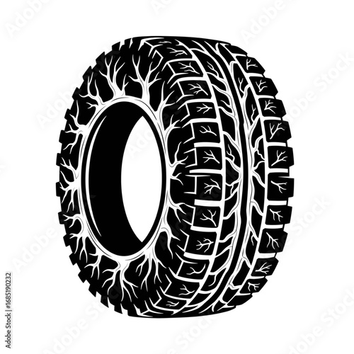 Root-Inspired Tire