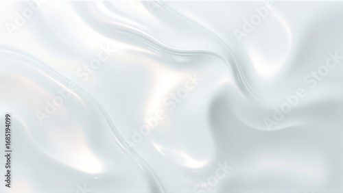 Abstract White Swirl