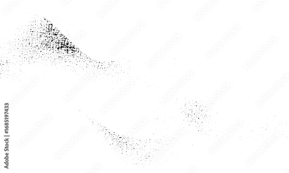 Obraz premium abstract distressed black texture with dark grainy overlay and dust effect. grunge design elements with distressed black background and grainy dust overlay