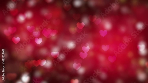 Abstract Red Background,  Valentine's day background.