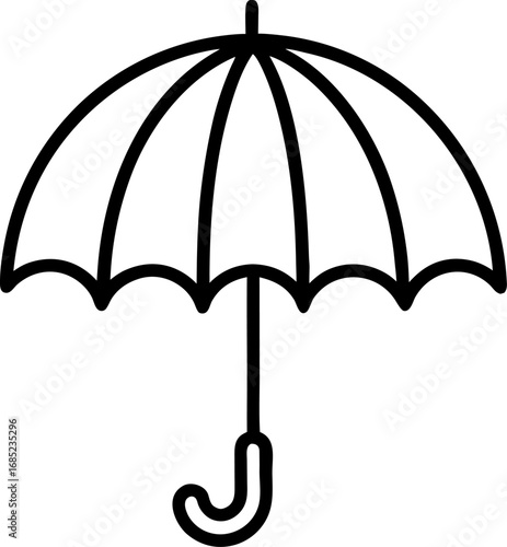Umbrella icon Icon outline icon