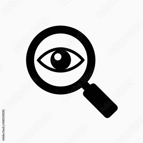 vector magnifying glass