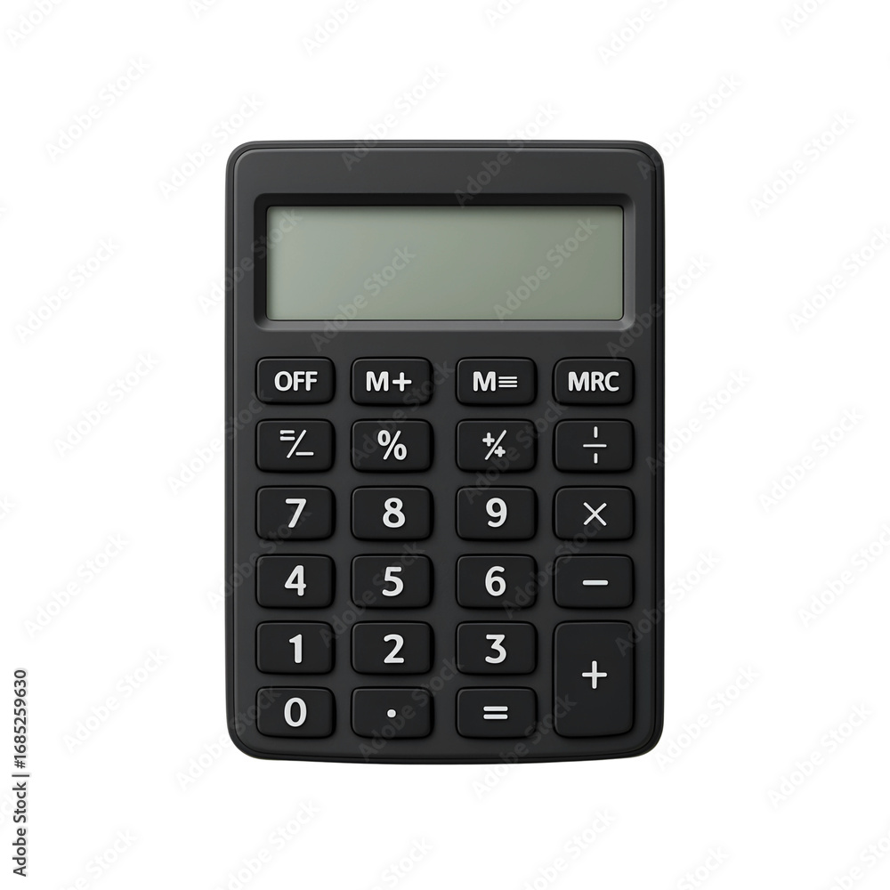 Handheld Calculator Transparent PNG Isolated Office Object Handheld Calculator Transparent PNG Isolated Office Object