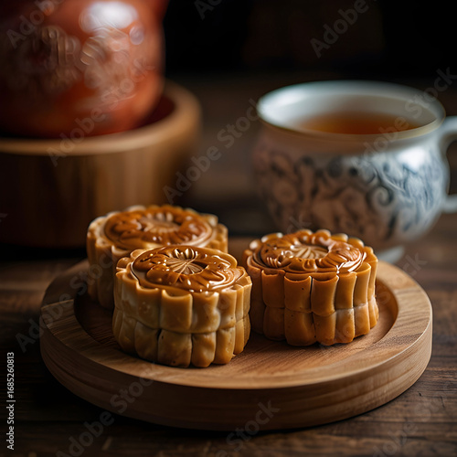 Mid-Autumn Festival: Exquisite Mooncakes & Tea – A Visual Celebration of Tradition