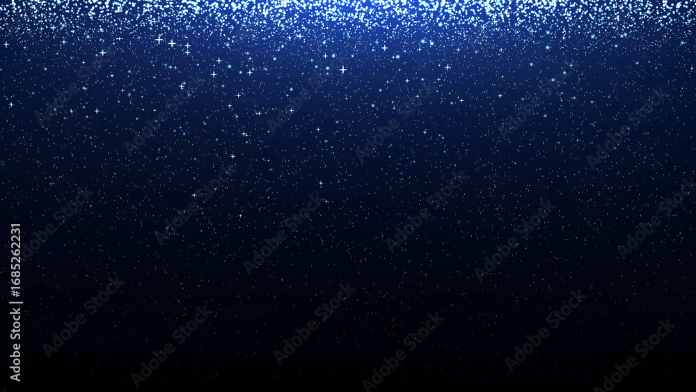 Obraz premium Blue shiny glitter sparkle texture background 4k 