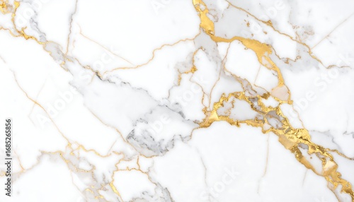 White marble with gold veins