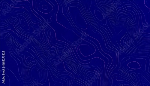 Abstract, textured background with swirling, layered lines in deep blue and purple hues