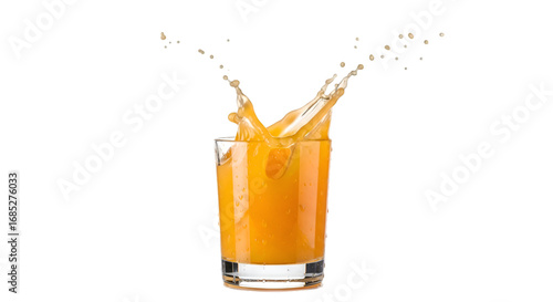 orange juice splash
