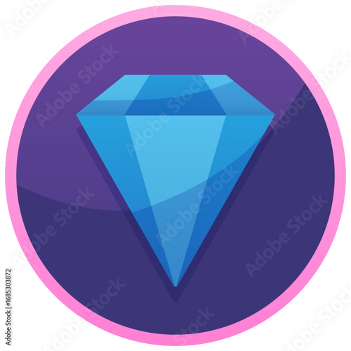 Diamond Store Sign Icon