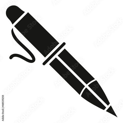 Signature pen vector
