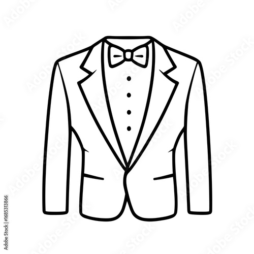 Vector illustration of a variety of clothing garments including shirts, jackets, and coats, suitable for fashion and apparel designs