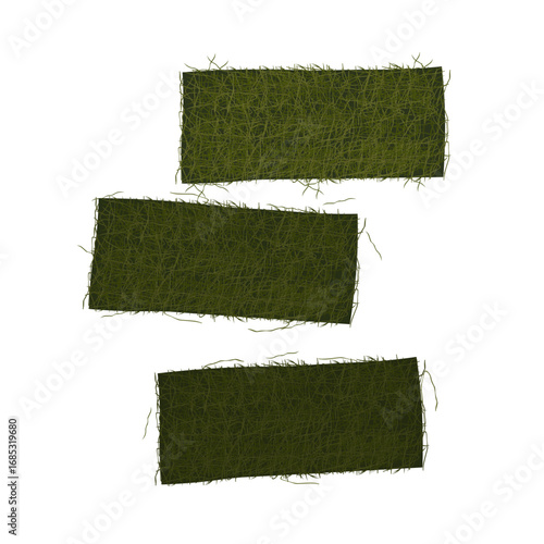 Vector Illustration Logo Clipart Roasted Seaweed Sheets Gamtae