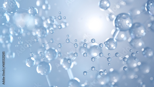 Wallpaper Mural cefotaxime molecular structure 3d, broad-spectrum antibiotic structural chemical formula view from a microscope Torontodigital.ca