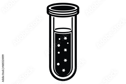 test tube vector icon