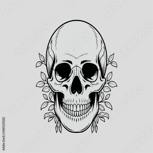 skull, death, skeleton, bone, human, halloween, head, vector, dead, illustration, anatomy, tattoo, horror, symbol, scary, evil, pirate, art, black, danger, teeth, gothic, icon, jaw, face