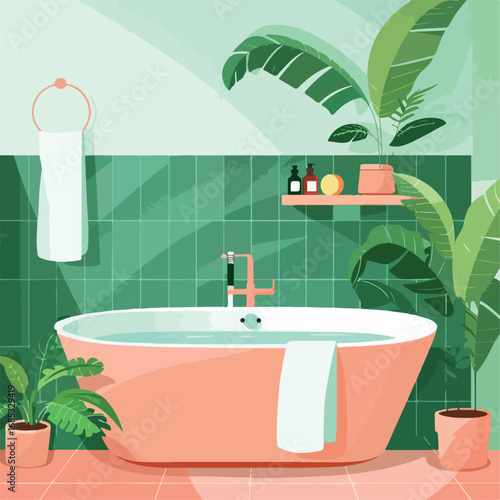 bathroom, interior, bath, sink, bathtub, home, design, room, clean, faucet, tub, house, shower, water, toilet, luxury, tap, wash, basin, mirror, tile, wall, furniture, towel, 