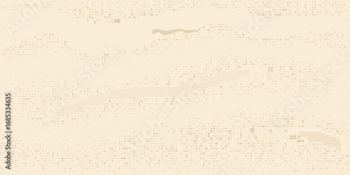 Beige Dotted Halftone Pattern Background for Modern Design, Smooth Texture with Seamless Transitions, Smooth ivory background and Vector Graphics