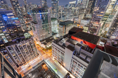 Wall Mural Toronto, Canada Skyline and Cityscape from Within