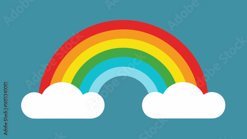 Discover a Double Rainbow in a Stormy Sky a Breathtaking Display of Post Rain Nature's Colors