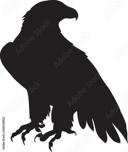 Birds Silhouette Vector | Flying Birds, Flock, Wildlife Illustration