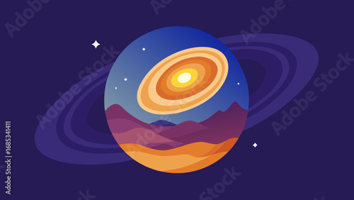 Gaze at a Galaxy Swirling in the Cosmos a Mesmerizing Display of Stars and Cosmic Dust