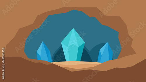 Discover Aragonite Crystals in a Dark Grotto a Brilliant Display of Subterranean Geology