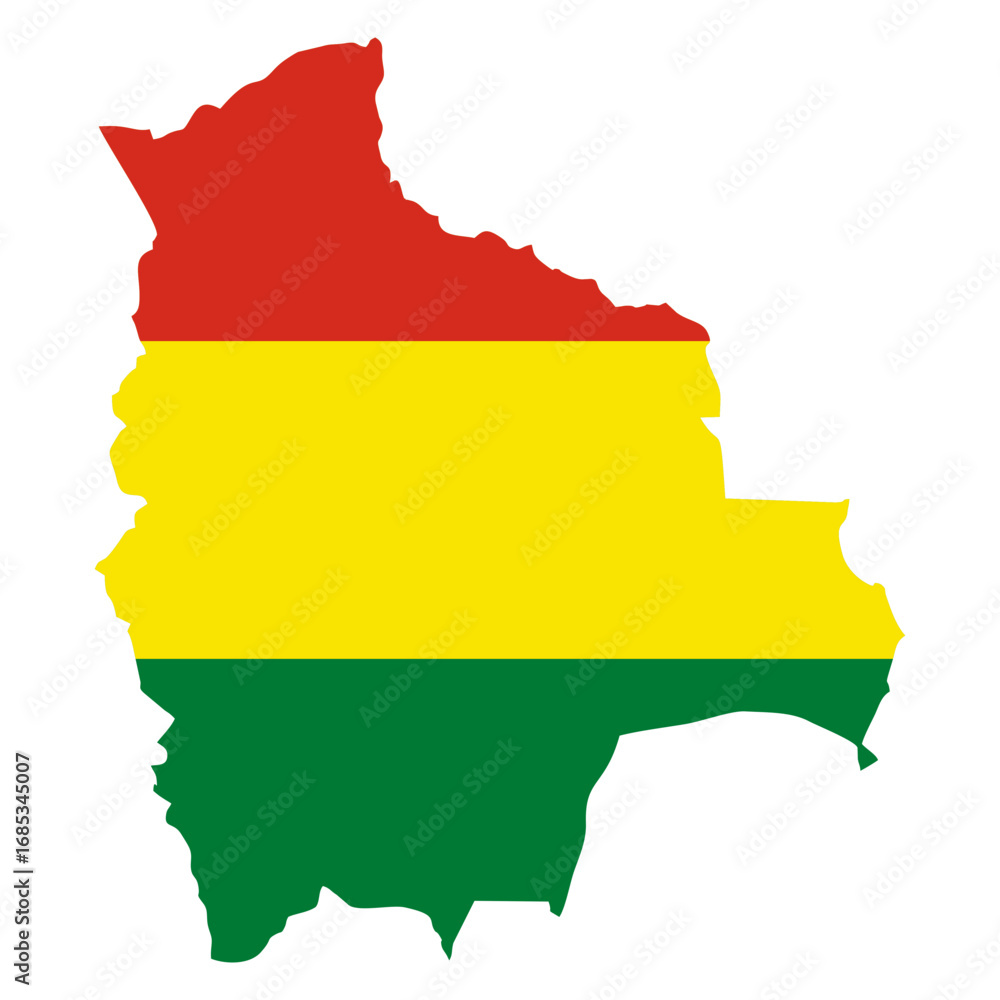 map of bolivia flag map of bolivia flag