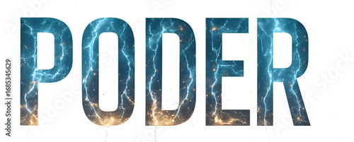 The word Poder is written in a stylized font