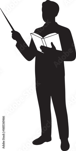 Teacher Icon Symbol of Education Knowledge Learning Teaching Instructor Professor Guide