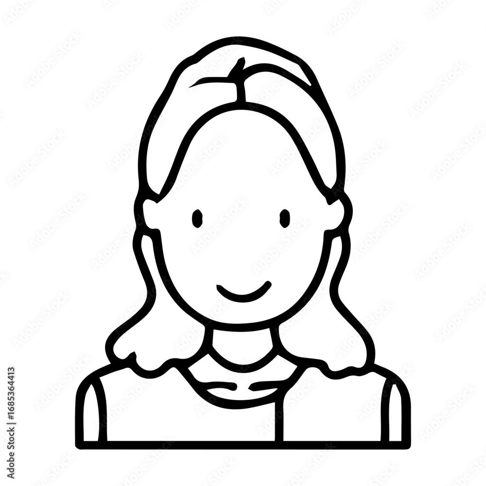 Obraz premium A woman with a smile on her face. She is wearing a dress and a necklace. The image is in black and white