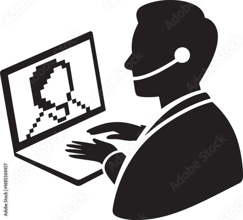 Online Doctor Consultation Vector Illustration Telemedicine Healthcare Telehealth Support