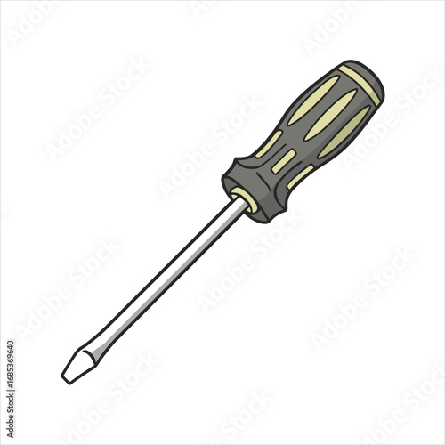 screwdriver isolated on white background